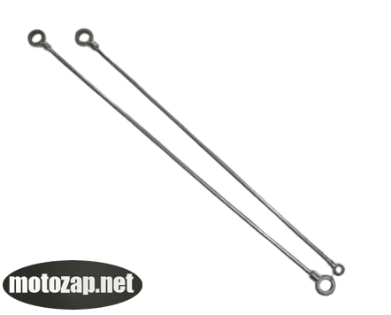 Трубки масляні к-кт 2 шт металеві мотоблок R190 195N