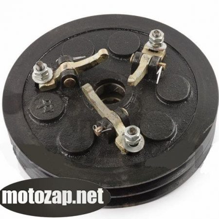 Муфта зчеплення в зборі з шківом 2х ручейковим мотоблок R175 180 190 195N