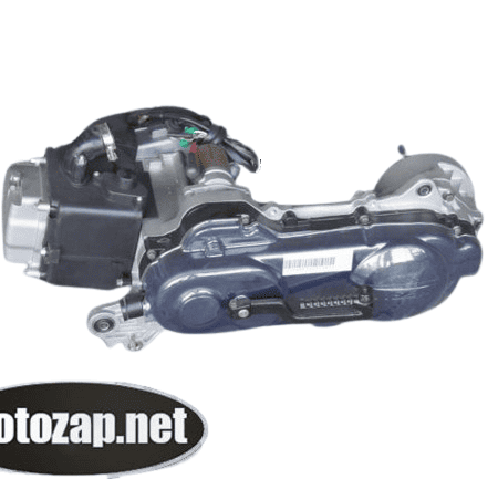 Двигун скутер GY6 4Т 80куб довгий вал редуктора під 2 амортзатора (10 колесо)