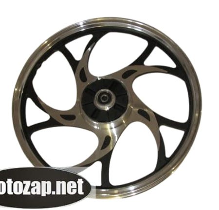 Диск заднього колеса 17 Alpha Delta чорний усилений титан