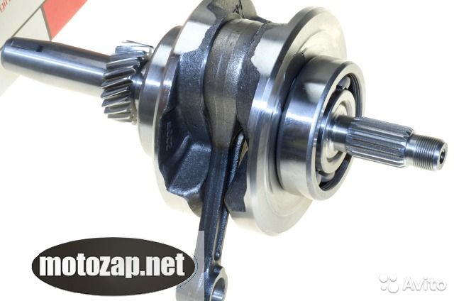 Колінвал мотоцикл CG 200куб БЕЗ баланс валу SENKE MUSSTANG PANTERA Shineray