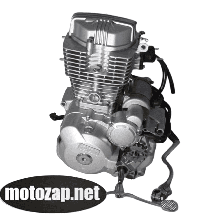 Двигун CG 150куб 162FMJ (штовхачі)