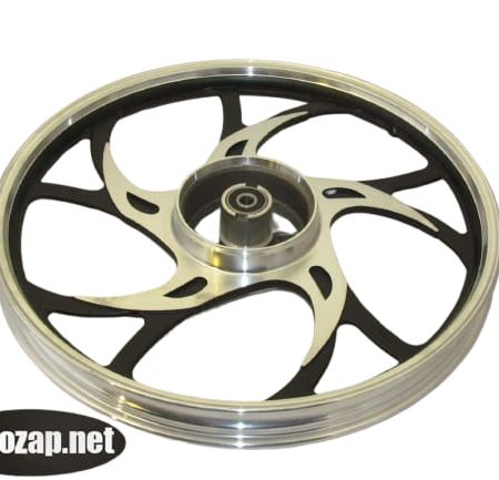 Диск переднього колеса 17 Alpha Delta усилений чорний титан барабанне гальмо