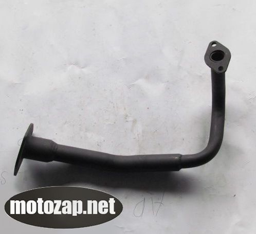 Коліно глушника скутер GY6 4T 50куб