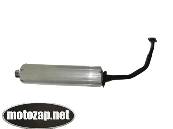 Глушник скутер (бочка) GY6 4T 150куб з коліном