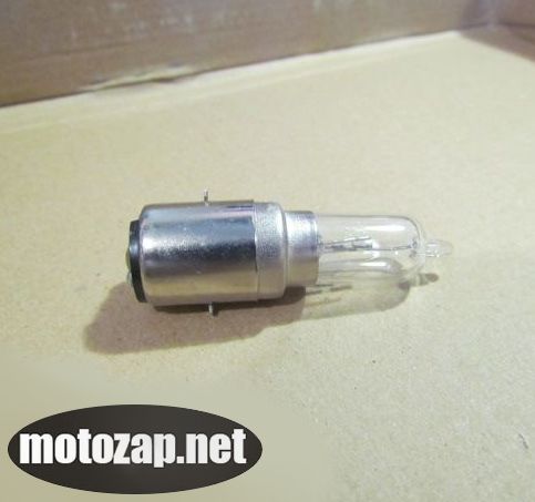 Лампа фари BA20D біла галоген на блістері