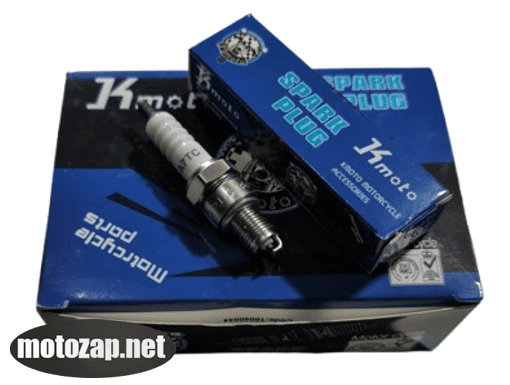 Свічка КОМОТО DELTA A7TC скутер GY6 4T 50/150куб (усилена Japanа) M10*1.00 12.7mm