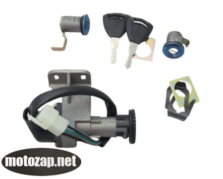 Замок запалювання скутер комплект GRAND PRIX