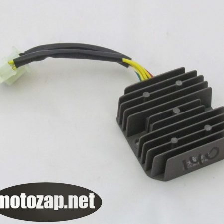 Реле зарядки 3+4 проводи скутер GY6 4T 150куб (великі ребристе)