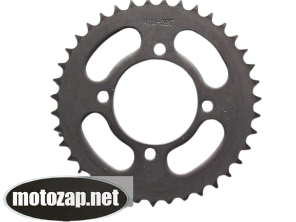 Зірочка задня MUSSTANG 428*39 d=64/83mm 4 отвора 45 сталь