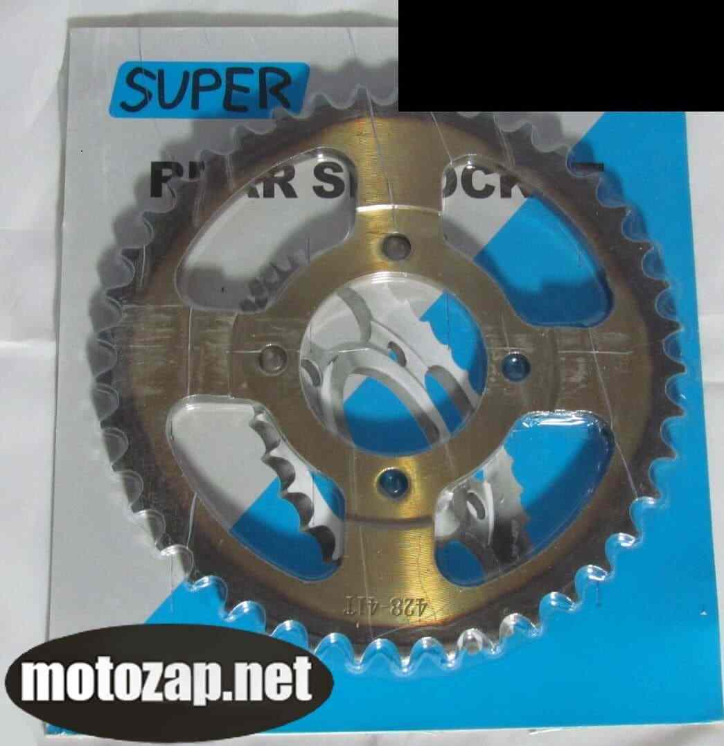 Зірочка задня Alpha Delta Active гартована 428*39 (кальона)