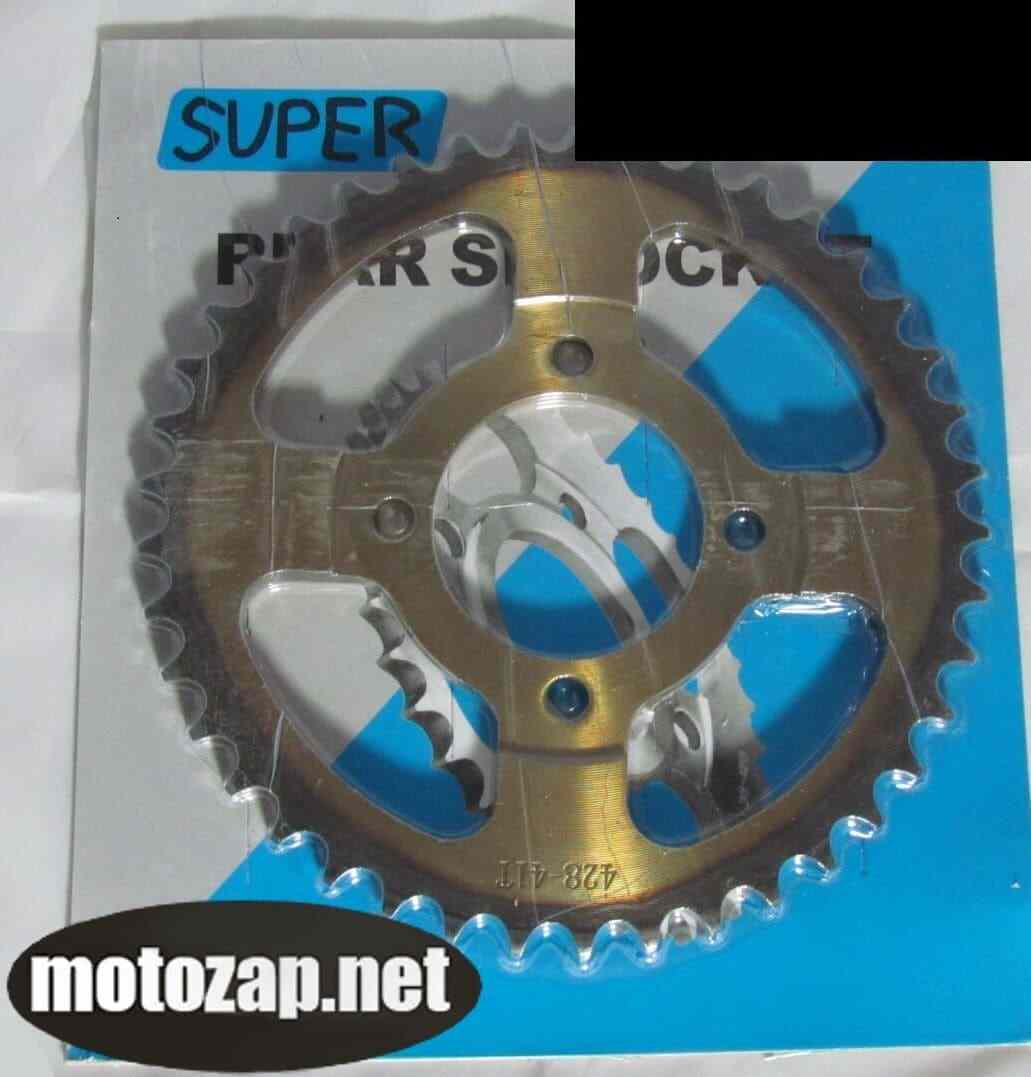 Зірочка задня Alpha Delta Active гартована 428*41 (кальона)