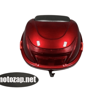 Кофр (кейс) пластиковий глянець червоний