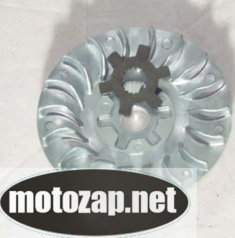 Щока (крильчатка) варіатора скутер YAMAHA JOG 50куб 3kj з пластиною