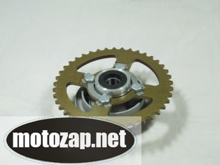 Демпфер з зірочкою 420 крок Alpha Delta Active жовта зірочка (підшипник 6203)