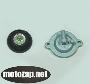 Мембрана карбюратора скутер GY6 4T 150куб маленька з кріпленням