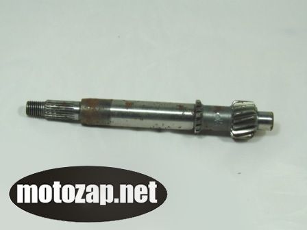 Вал первинний редуктора косий скутер GY6 4Т 50куб