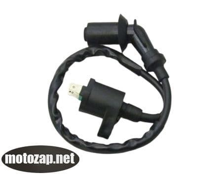 Котушка запалювання з насвічником скутер GY6 4Т 50/150куб (бобіна)