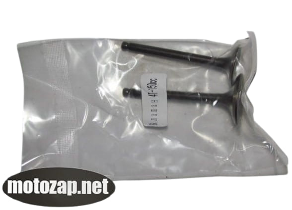 Клапан впускний + випускний скутер GY6 4T 150куб