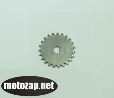 Зірочка двигуна скутер GY6 4Т 150куб маслонасоса металева мала