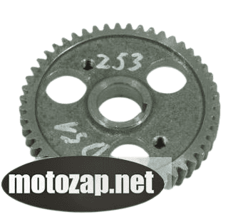 Шестерня Z 51 d 24mm двигуна (косий зуб) мотоблок R190N