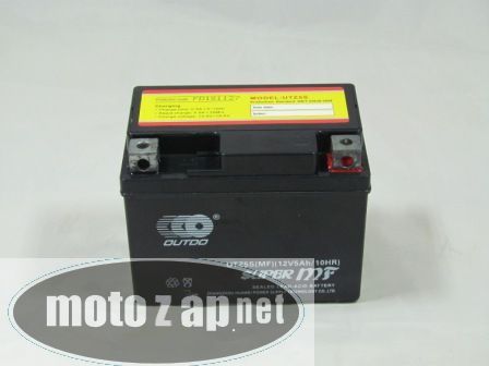 Акумулятор 12V5A гелевий UTZ5S ALFA DELTA мопеди 86*70*115 (DESIGN IN JAPAN)