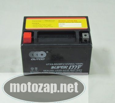 Акумулятор 12V9A  гелевий UTX9 Скутери 107*87*150 (DESIGN IN JAPAN)