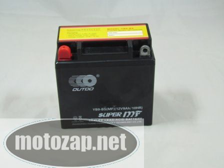 Акумулятор 12V9A гелевий 12N9-BS Мотоцикли 139*75*135 (високий оранжевий)