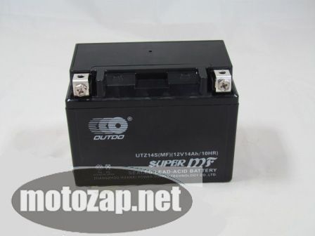 Акумулятор 12V14A гелевий UTZ14S Мотоцикли Cross Enduro 112*88*150 (DESIGN IN JAPAN)