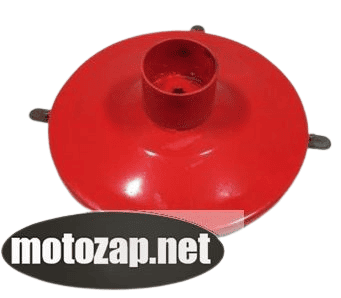 Тарілка роторної коси мотоблок 135 диск в зборі з ножами 4шт.