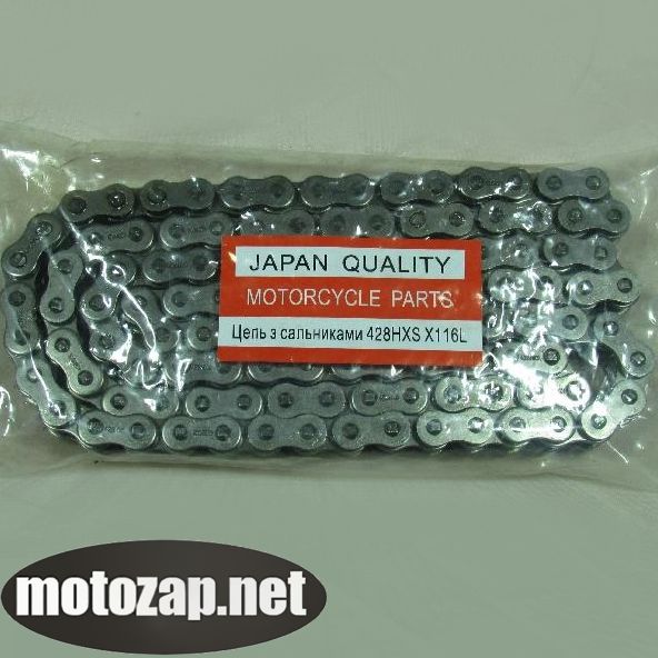 Цеп SUPER сальникова (золота) 428НXS*116