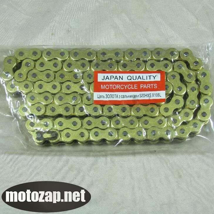 Цеп SUPER сальникова (золота) 520НXS*106