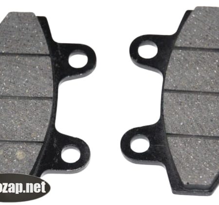 Колодки гальмівні (диск) 2-х поршневий супорт без вух скутер, мотоцикл