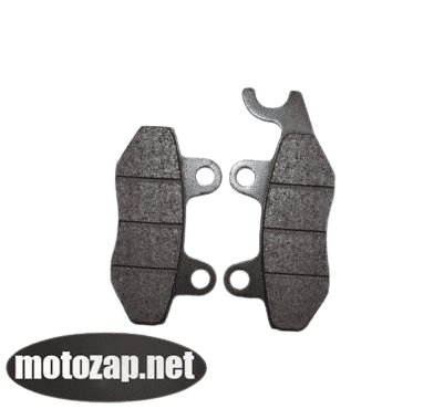 Колодки гальмівні (диск) 2-х поршневий супорт вухо праворуч скутер, мотоцикл