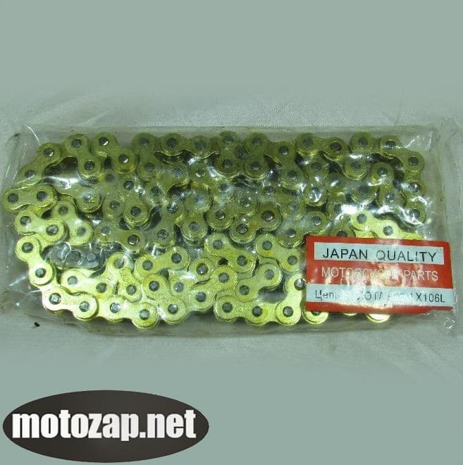 Цеп SUPER (усилена/золота) 520Н*108 Японія