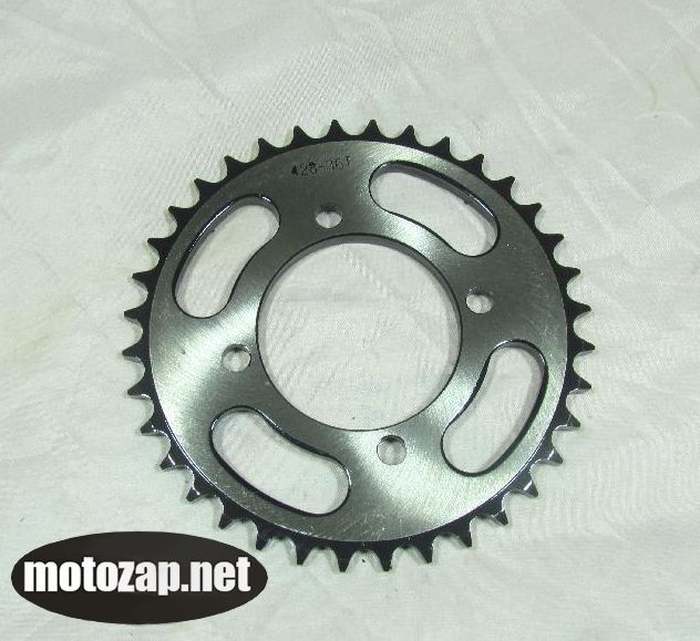 Зірочка задня MUSSTANG SUPER 428*36 d=64/83mm 4 отвора 45 сталь