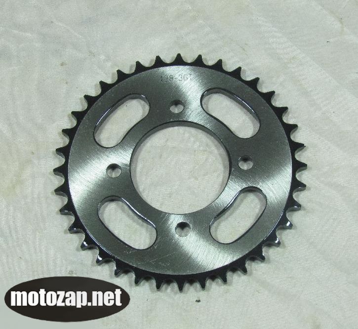 Зірочка задня Viper/LIFAN SUPER 428*36 D=58/78 4 отворів (45 сталь)