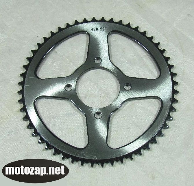 Зірочка задня Viper/LIFAN SUPER 428*48 D=58/78 4 отвора (45 сталь)