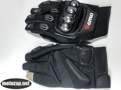 Рукавички Racing мото, металевий захист рук