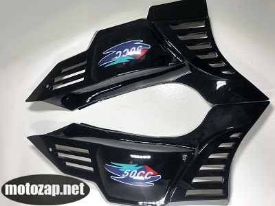 Пластик Delta бардачка акумулятора Л+П к-кт