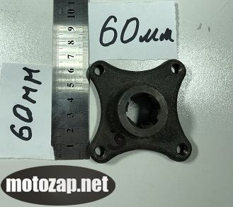 Хрест (фланець редуктора) триколісний ZUBR/MUSSTANG