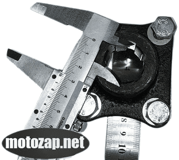 Фланець кріплення кардана Мототрактор 4х4 переднього мосту