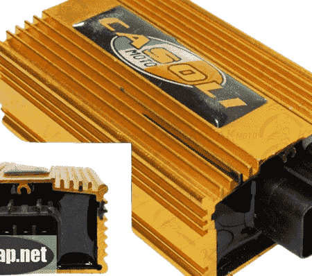 Комутатор скутер SUZUKI LETS тюнінг золотистий