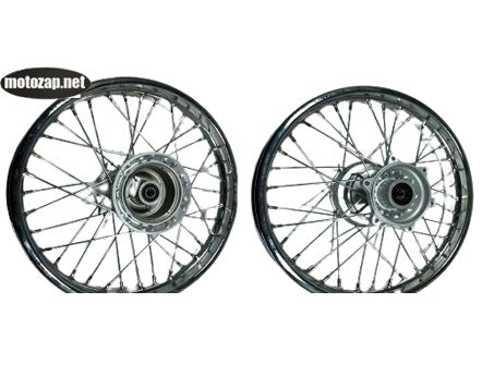 Диск заднього колеса 18 спиця кріплення зірочки на 6 болтів барабанне гальмо ЕНДУРО