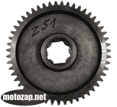 Шестерня Z 51 піввісі мотоблок R175 180 190 195N