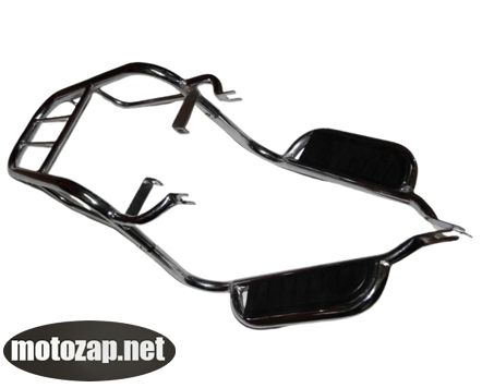 Багажник з задніми підніжками Л+П Alpha Active нікель