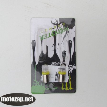 Лампа габаритів LED BA9S (міні залізний патрон) 12V 3W 1 шт