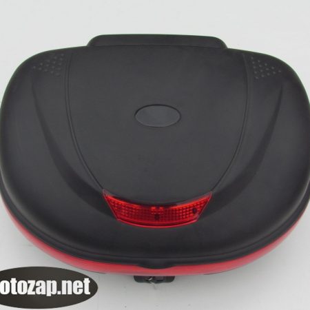 Кофр (кейс) на 2 шоломи 1 стоп пластик матовий тон.