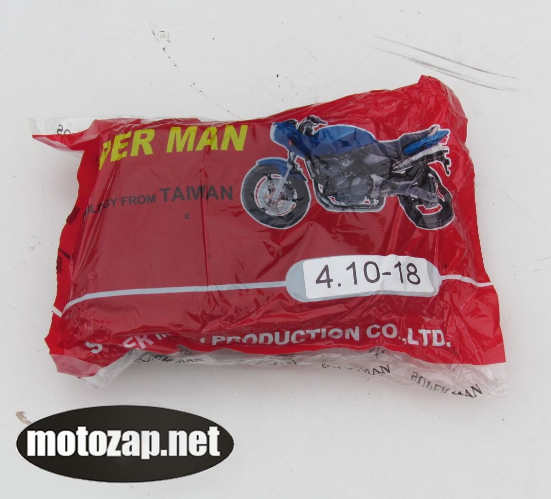 Камера Тайвань 4.00-18 бутилова, упаковка: фірмовий пакет