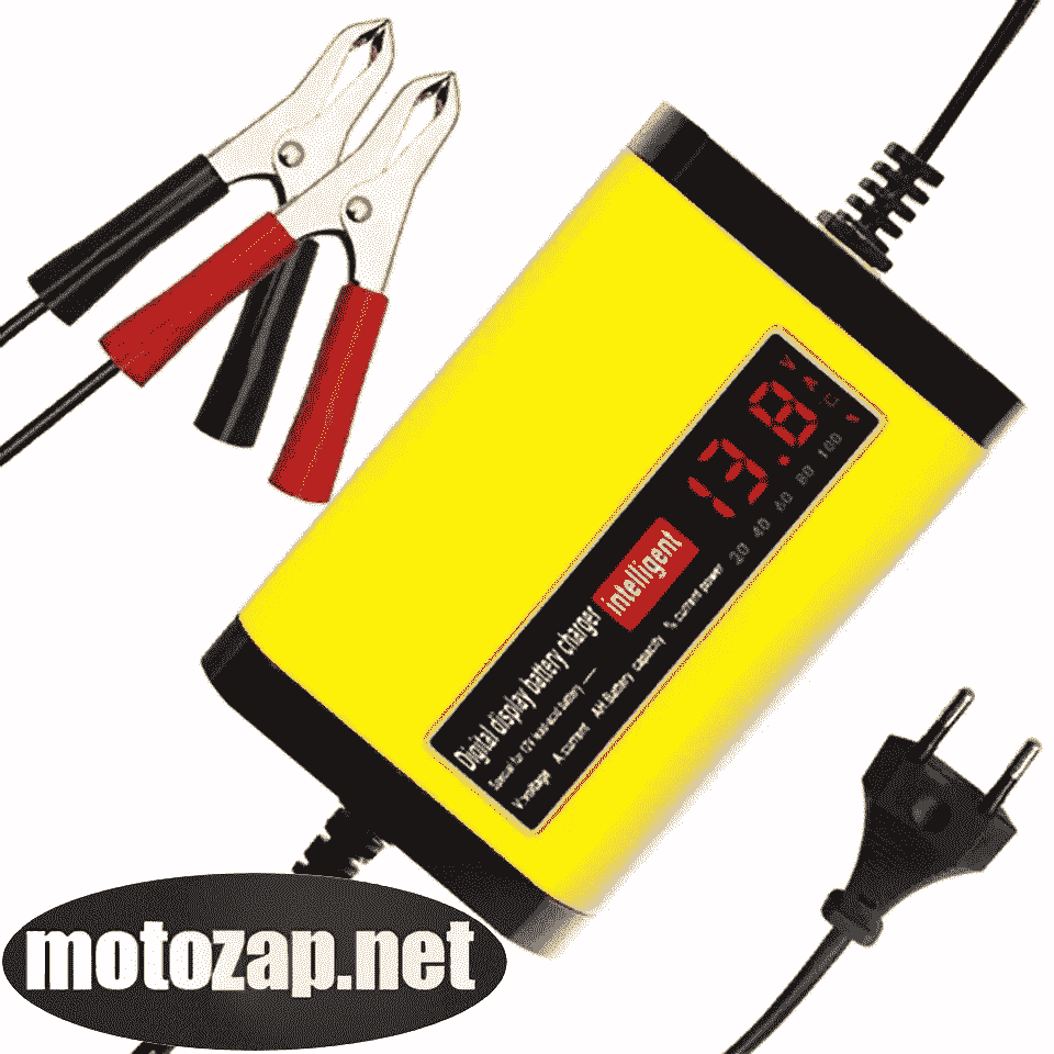 Зарядний пристрій цифровий індикатор 12V 2А-3A (зелена упаковка)